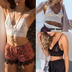 Alli Longline Lace Bralette